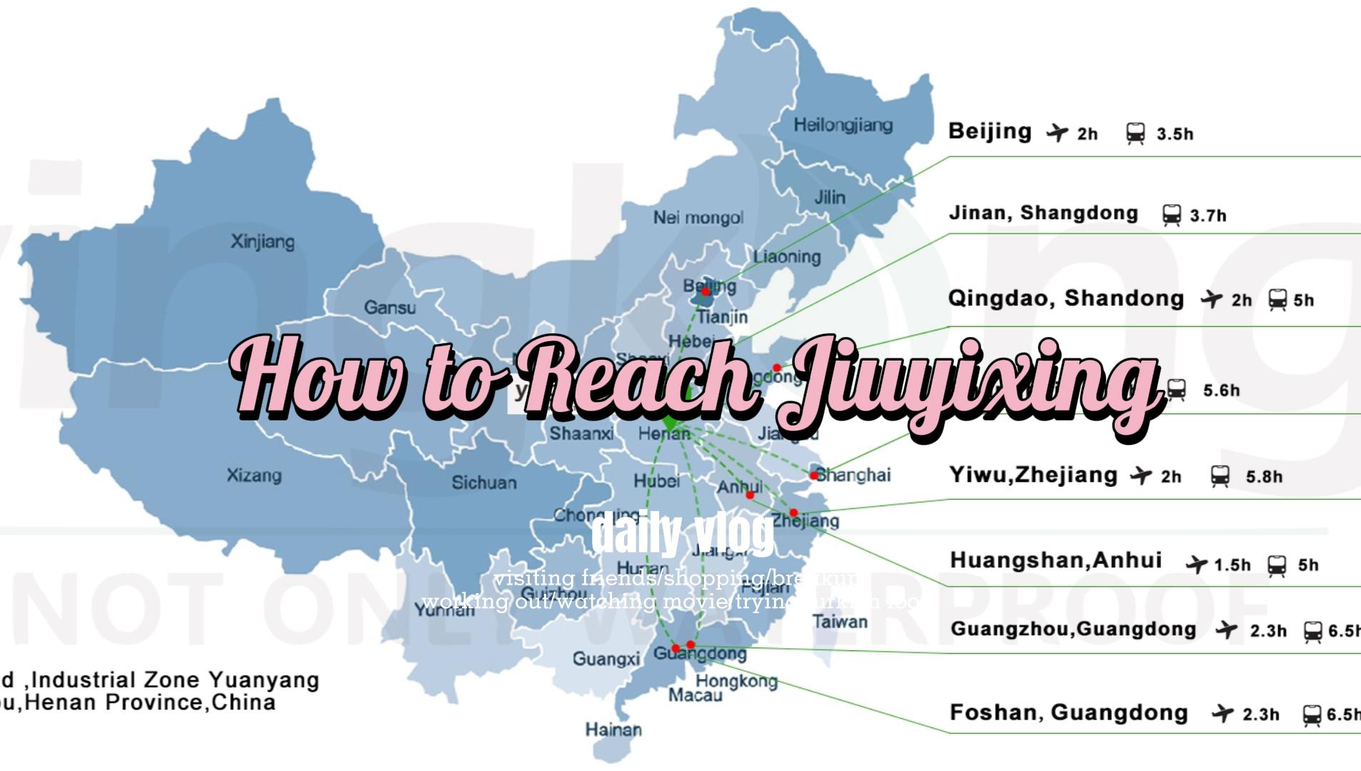 How to reach Yingkang WPC Doors from other cities in China