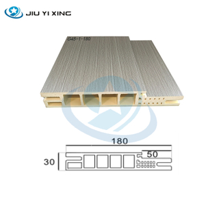 Jiuyixing горячая продажа ПВХ WPC дверной косяк G Type180MM для дверной рамы с использованием дверного литья