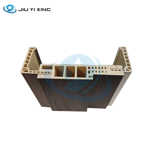 Profil Bingkai Tetingkap Bingkai Pintu PVC WPC Kalis Air Tersuai Jiuyixing untuk Amerika Selatan