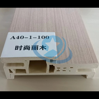 Jiuyixing Telaio di copertura per porta composito in plastica di legno di tipo A personalizzato di alta qualit&agrave; tipo WPC per la realizzazione di porte interne